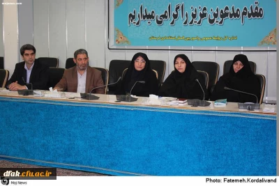 جلسه شورای آموزش وپرورش استان لرستان با حضور استاندار وارائه طرح برآورد اولیه احداث پردیس جدید آیت الله کمالوند خواهران