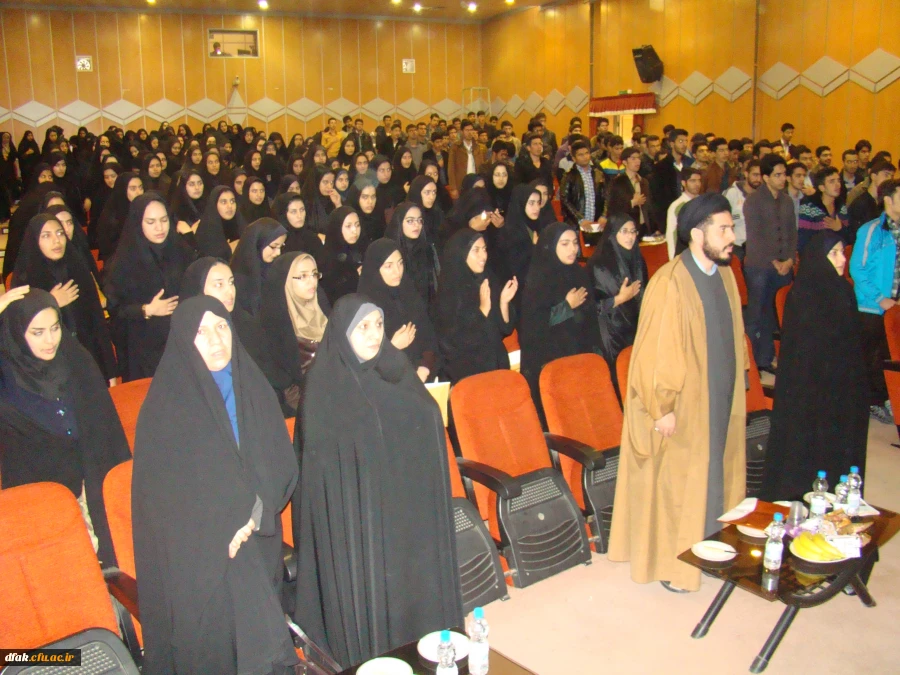 برگزاری مراسم از دانشجویان جدیدالورود