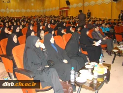 برگزاری مراسم از دانشجویان جدیدالورود