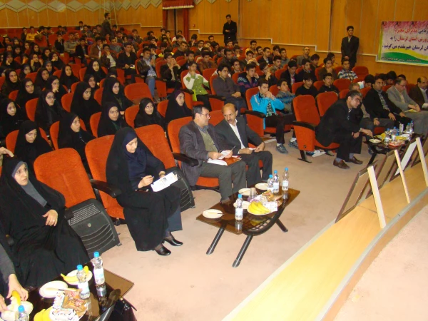 برگزاری مراسم از دانشجویان جدیدالورود