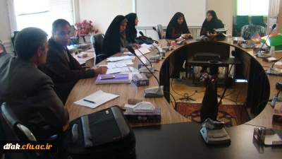 برگزاری جلسه گروههای آموزشی بررسی شاخصهای اعلامی برای ساماندهی ساعات حق التدریس