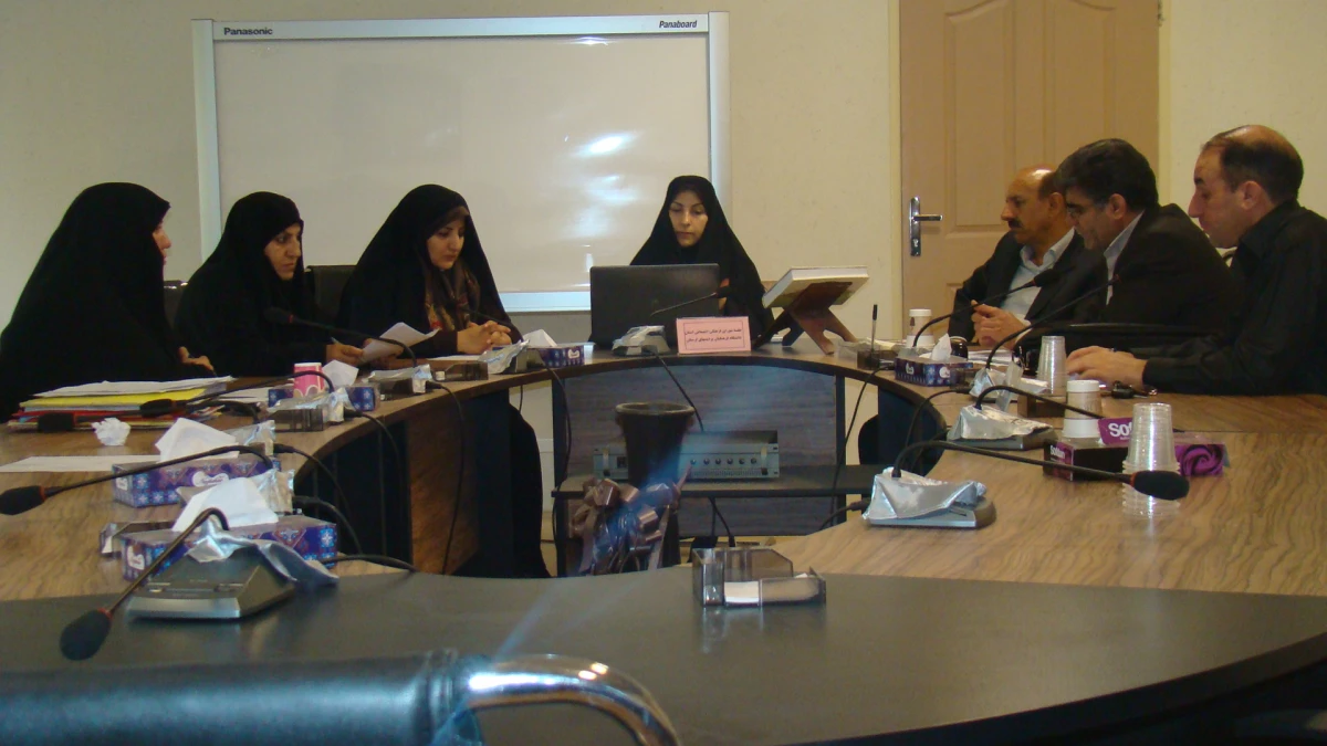 چهارمین جلسه ی شورای فرهنگی اجتماعی استان در رابطه با طرح ایرانشناسی و ایرانگردی   3