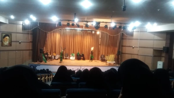 مراسم تعزیه خوانی دانشجویان