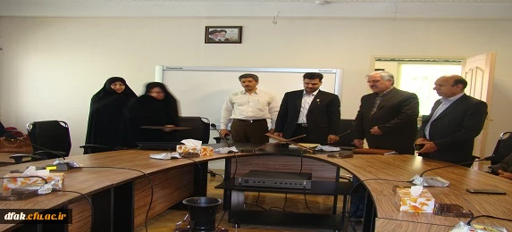 معارفه سرپرست پردیس آیت الله کمالوند