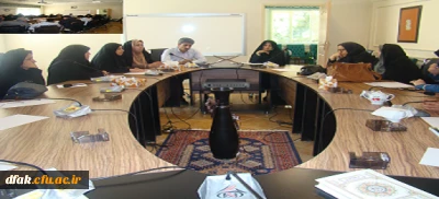 جلسه آشنایی و تبادل نظر سرپرست جدید پردیس آیت الله کمالوند لرستان با کارکنان