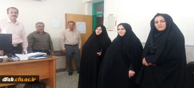 بازدید سرپرست پردیس آیت الله کمالوندلرستا ن  از مرکز آموزش عالی زینب کبری بروجرد