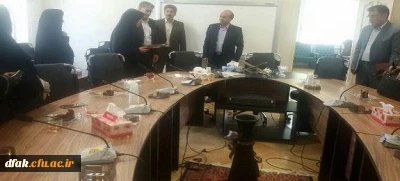 معارفه معاون آموزشی، فرهنگی وپژوهشی  پردیس آیت الله کمالوند لرستان