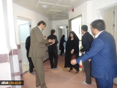 باردید مسئولین محترم  دانشگاه فرهنگیان از حوزه معاونت دانشجویی  پردیس آیت الله کمالوند