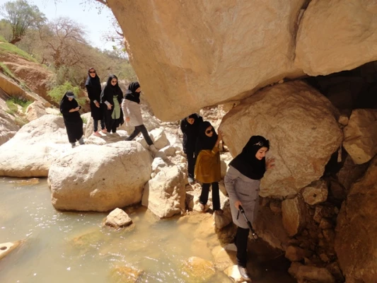 اردوی دانشجویی ،منطقه نوژیان خرم آباد