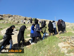 به مناسبت هفته سلامت: شرکت کارکنان و دانشجویان در برنامه کوه پیمایی