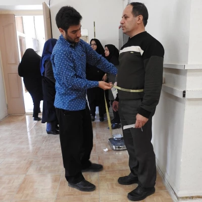 برپایی ایستگاه سلامت در پردیس آیت اله کمالوند لرستان