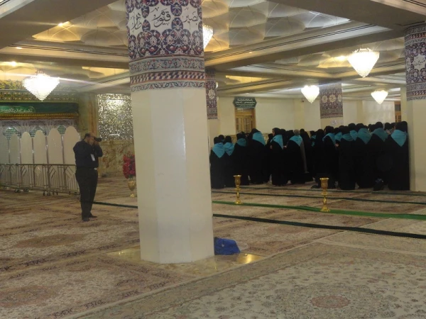 اردوی دانشجویان پردیس آیت اله کمالوند لرستان به حرم حضرت معصومه(س) و مسجد جمکران قم(+گزارش تصویری)