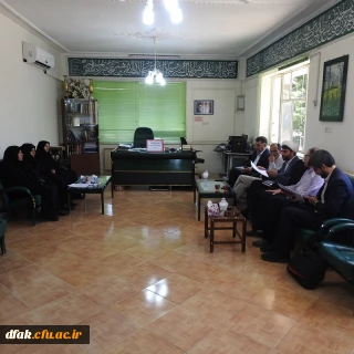 برگزاری جلسه ستاد اقامه نماز در پردیس آیت اله کمالوند لرستان