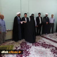 تقدیر از فعالان عرصه نماز پردیس آیت اله کمالوند لرستان
