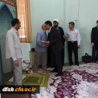 تقدیر از فعالان عرصه نماز پردیس آیت اله کمالوند لرستان