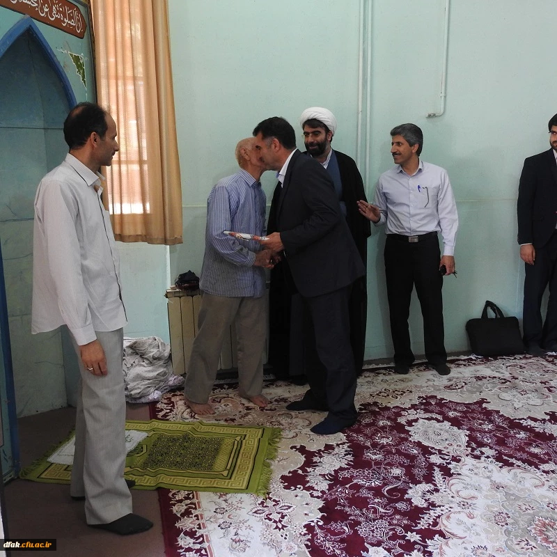 تقدیر از فعالان عرصه نماز پردیس آیت اله کمالوند لرستان