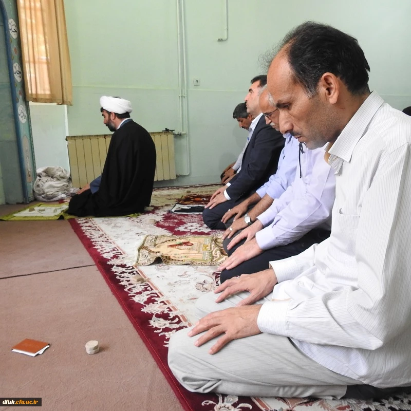 تقدیر از فعالان عرصه نماز پردیس آیت اله کمالوند لرستان