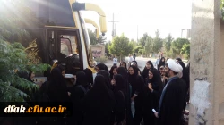 اعزام دانشجویان پردیس آیت اله کمالوند لر ستان به مشهد مقدس