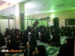 مراسم عزاداری شهادت حضرت رقیه(س) در دانشگاه علوم پزشکی لرستان