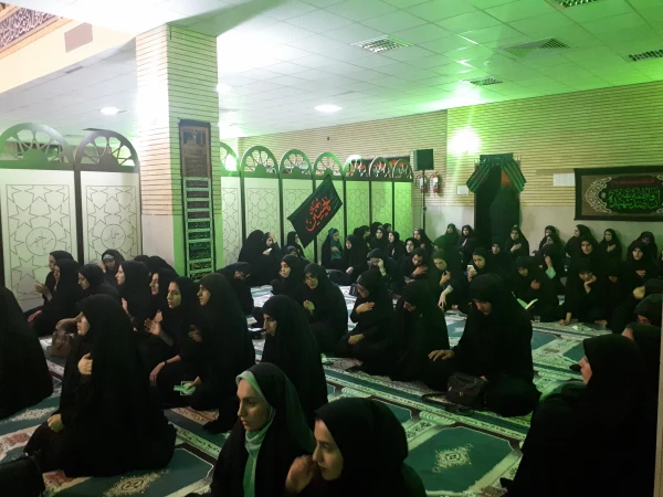 مراسم عزاداری شهادت حضرت رقیه(س) در دانشگاه علوم پزشکی لرستان