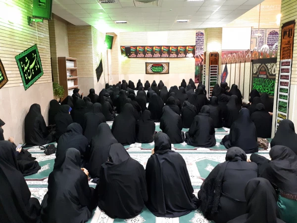 مراسم عزاداری شهادت حضرت رقیه(س) در دانشگاه علوم پزشکی لرستان