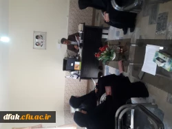 نشست اعضای شورای صنفی با معاون توسعه منابع و امور دانشجویی پردیس