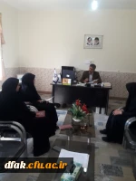 نشست اعضای شورای صنفی با معاون توسعه منابع و امور دانشجویی پردیس