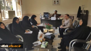 برگزاری جلسه اعضای شورای صنفی با حضور معاونت شورای دانشجویی و مسئول حراست پردیس