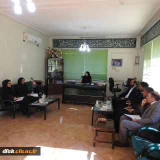 جلسه شورای پردیس پردیس آیت اله کمالوند لرستان به مناسبت 16 آذر (روز دانشجو)