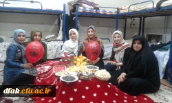 مراسم شب یلدا در خوابگاه های پردیس آیت اله کمالوند لرستان