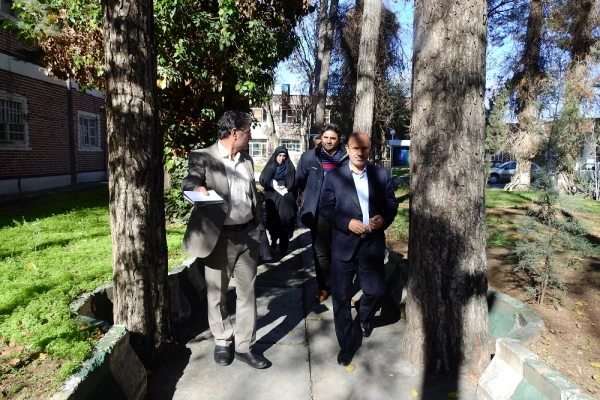 بازدید سرپرست و معاونت توسعه منابع و امور دانشجویی امور پردیس های استان لرستان از پردیس آیت اله کمالوند