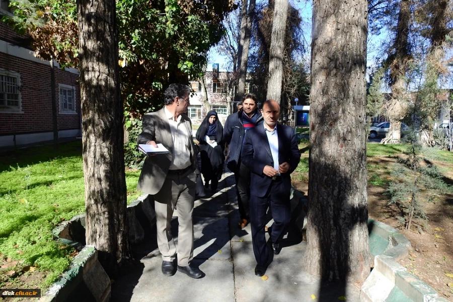 بازدید سرپرست و معاونت توسعه منابع و امور دانشجویی امور پردیس های استان لرستان از پردیس آیت اله کمالوند
