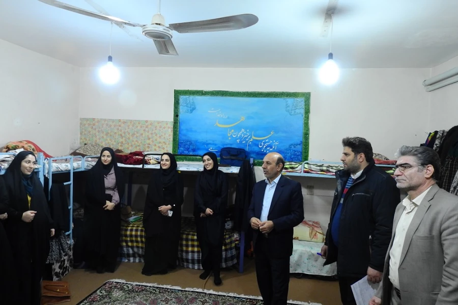 بازدید سرپرست و معاونت توسعه منابع و امور دانشجویی امور پردیس های استان لرستان از پردیس آیت اله کمالوند