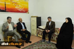 بازدید سرپرست و معاونت توسعه منابع و امور دانشجویی امور پردیس های استان لرستان از پردیس آیت اله کمالوند