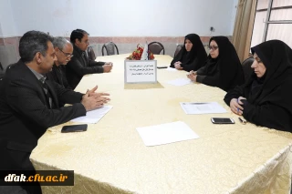 برگزاری جلسه هماهنگی امتحانات پایان ترم با حضور اعضای کمیته در پردیس آیت اله کمالوند لرستان