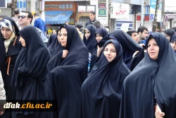 شرکت مسئولین، کارکنان و دانشجویان پردیس آیت اله کمالوند لرستان در راهپیمایی 22 بهمن