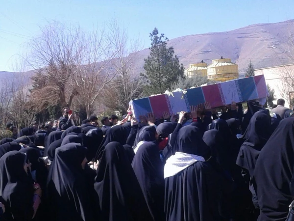 مراسم تشییع شهدای گمنام