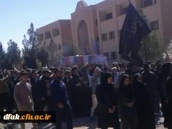 مراسم تشییع شهدای گمنام