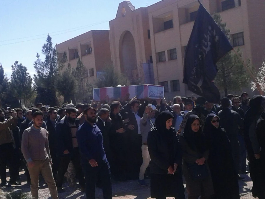 مراسم تشییع شهدای گمنام