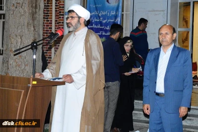 حجت الاسلام والمسلمین ماسوری نماینده معاونت فرهنگی سازمان مرکزی:

با ترویج قرآن در بین اقشار مختلف جامعه به خصوص نسل جوان می توانیم در برابر تهیدیدات و معضلات اجتماعی بایستیم.