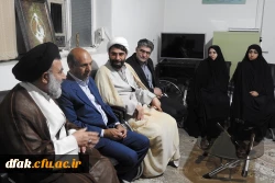 دیدار سرپرست پردیس آیت اله کمالوند لرستان با حجت الاسلام والمسلمین میرعمادی