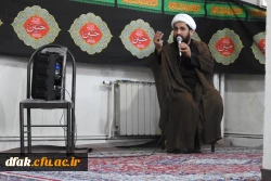 برگزاری مراسم زیارت عاشورا در پردیس آیت اله کمالوند لرستان