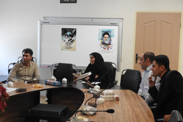 جلسه توجیهی حراست دانشگاه فرهنگیان با همکاران حفاظت فیزیکی پردیس