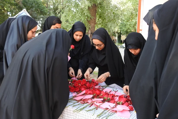 مراسم ثبت نام از دانشجو معلمان پردیس آیت اله کمالوند لرستان 