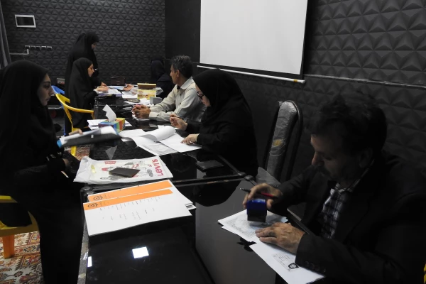 مراسم ثبت نام از دانشجو معلمان پردیس آیت اله کمالوند لرستان 