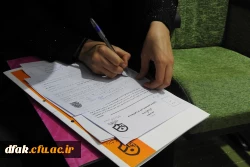 مراسم ثبت نام از دانشجو معلمان پردیس آیت اله کمالوند لرستان 