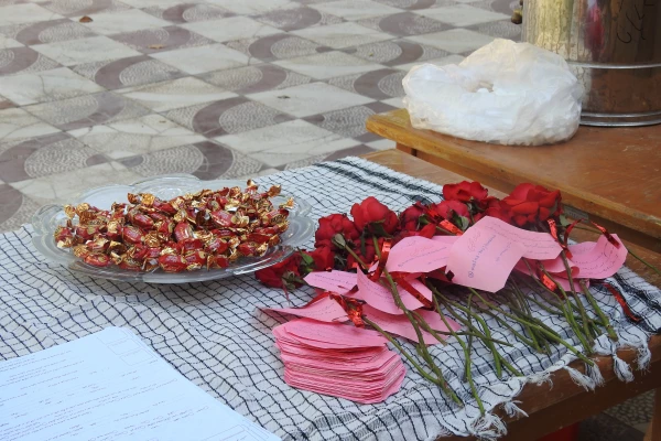 مراسم ثبت نام از دانشجو معلمان پردیس آیت اله کمالوند لرستان 