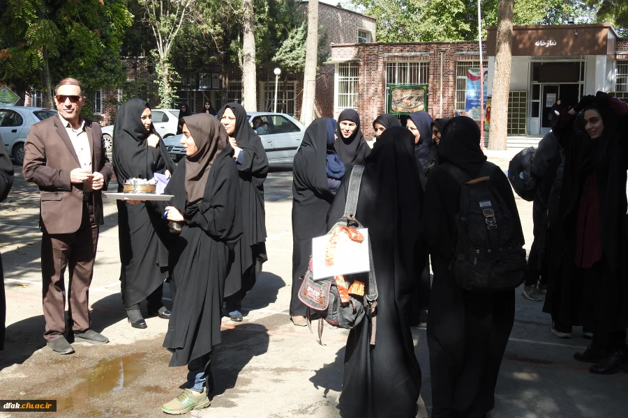 استقبال از زائرین کربلا( گزارش تصویری)