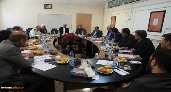  جلسه کمیسیون دانشجویی شورای تأمین استان لرستان به میزبانی پردیس آیت اله کمالوند برگزار گردید