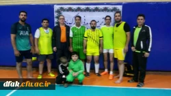 برد 4 بر 2  تیم فوتسال کارکنان پردیس آیت اله کمالوند مقابل تیم پردیس علامه طباطبایی